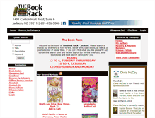 Tablet Screenshot of bookrackjackson.com